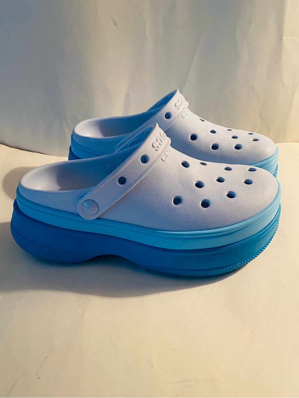 Crocs Stacked Clog Marina Blue